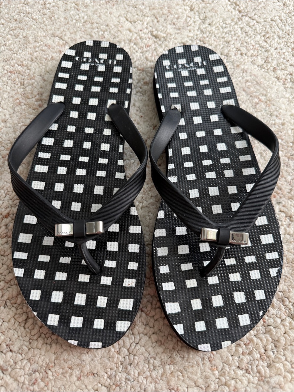 Coach Flip Flops